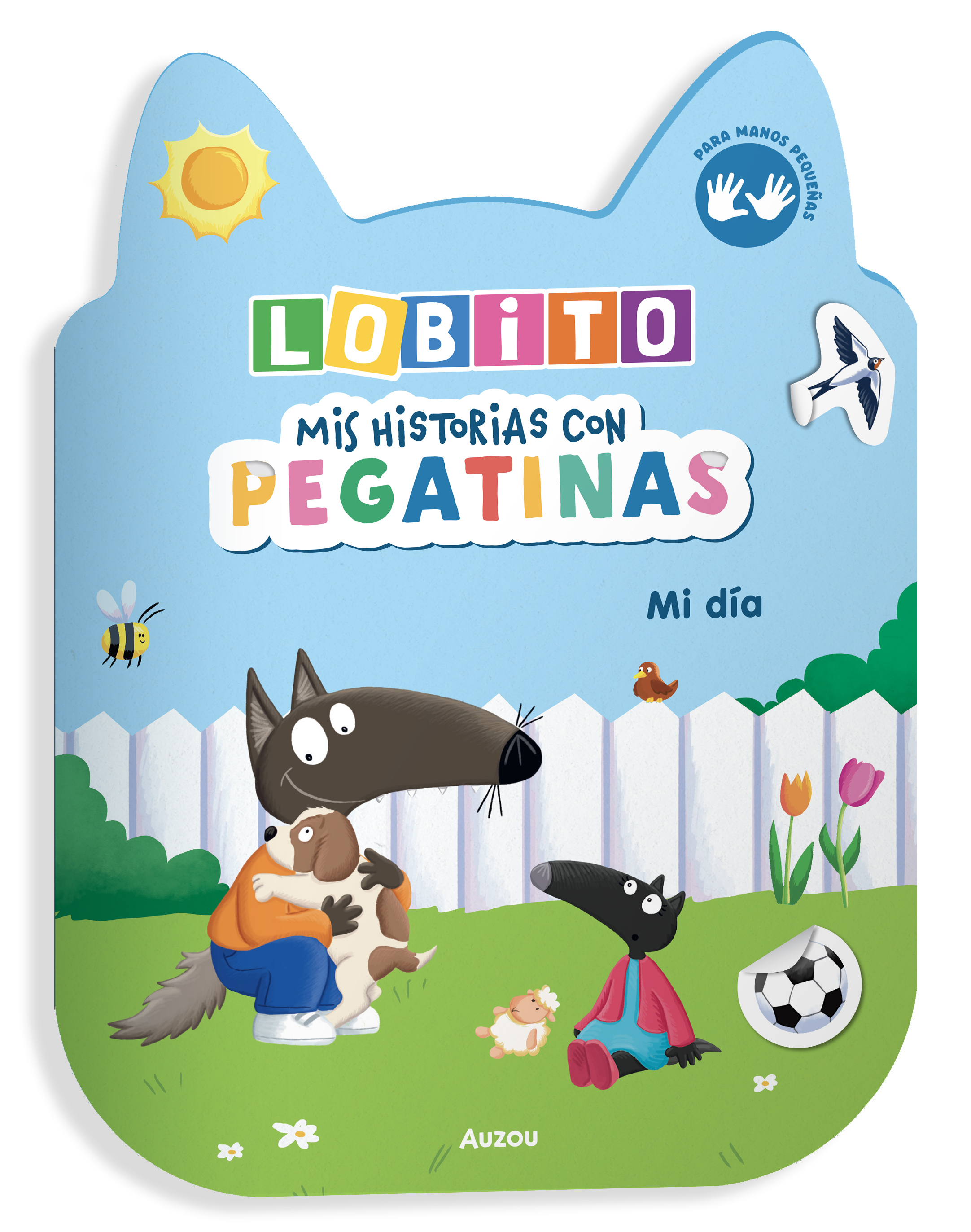 Mis historias con pegatinas de Lobito. Mi día