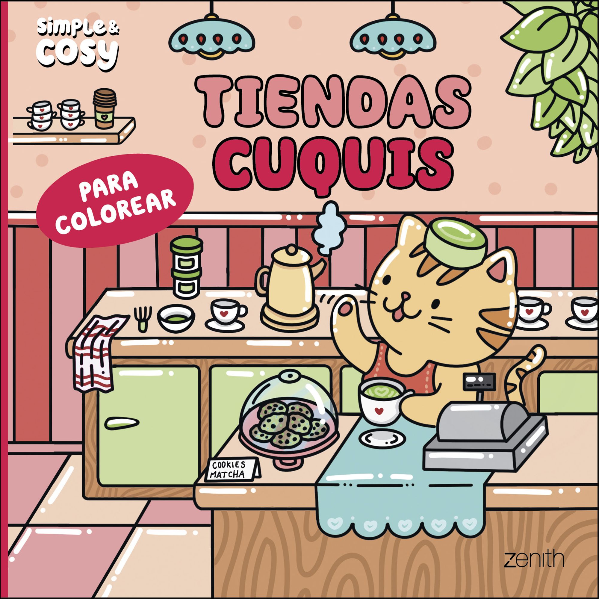 Tiendas cuquis para colorear