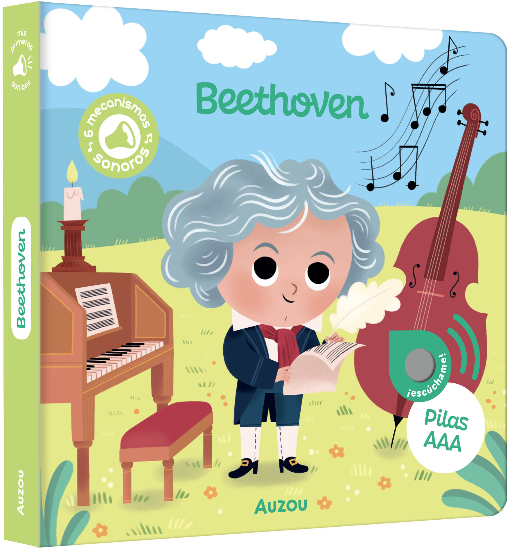 Libro de sonidos. Beethoven - ¡Con 6 fragmentos sonoros!